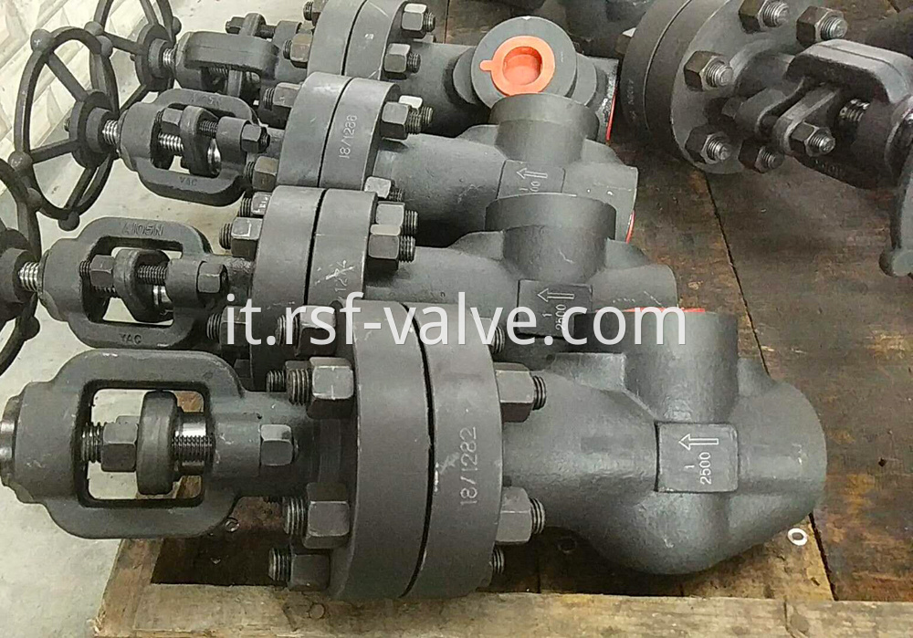 Forged Angle Globe Valve 3